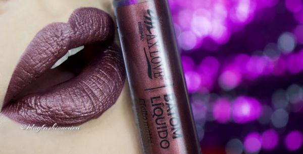 Batom liquido matte cor bourbon metalico